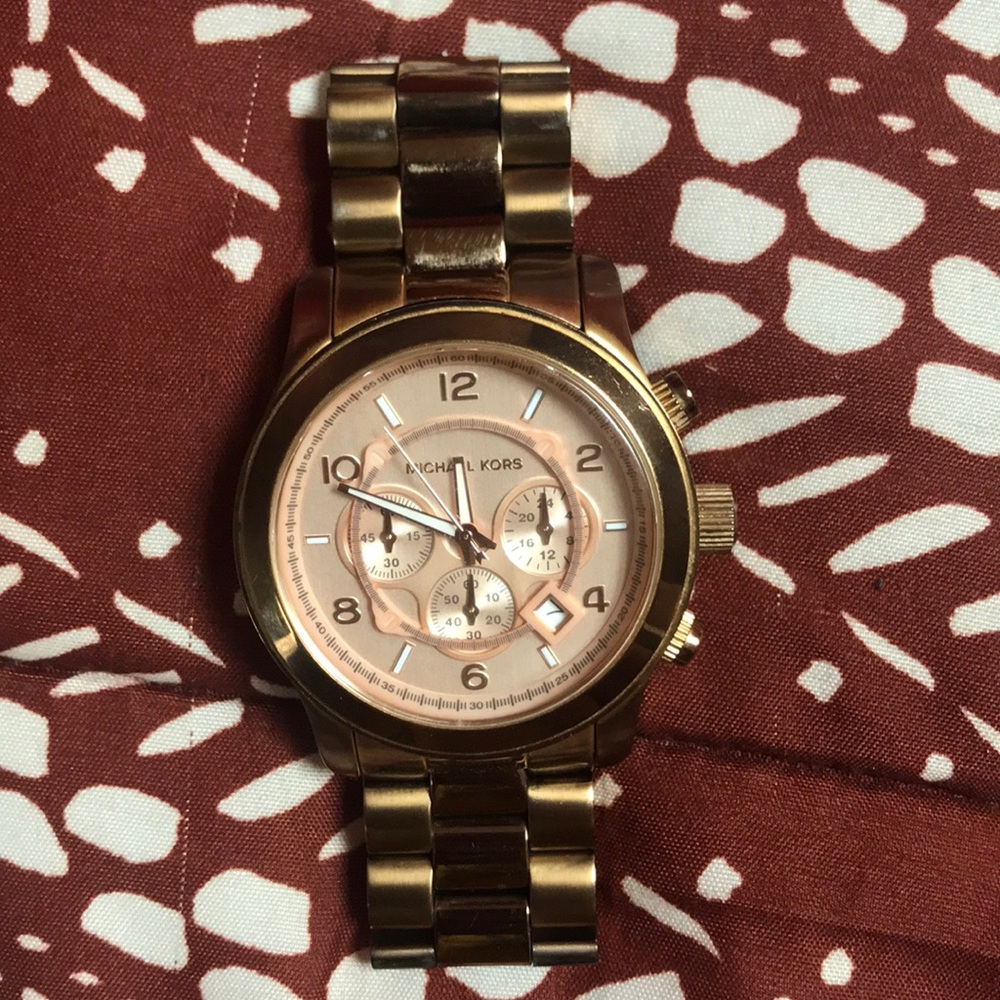 Michael Kors Rose Gold Watch